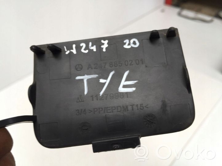 Mercedes-Benz B W247 Tapa para gancho de arrastre parachoques trasero A2478850201