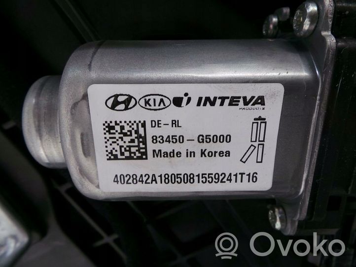 KIA Niro Mécanisme lève-vitre de porte arrière avec moteur 83470G5000