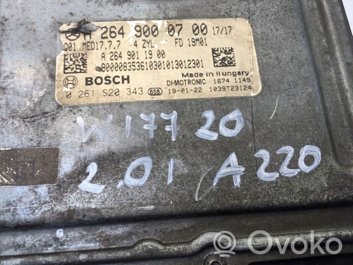 Mercedes-Benz A W177 AMG Sterownik / Moduł ECU A2649000700