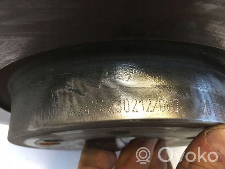 Mercedes-Benz GLA H247 Tarcza hamulca tylnego A2474230212