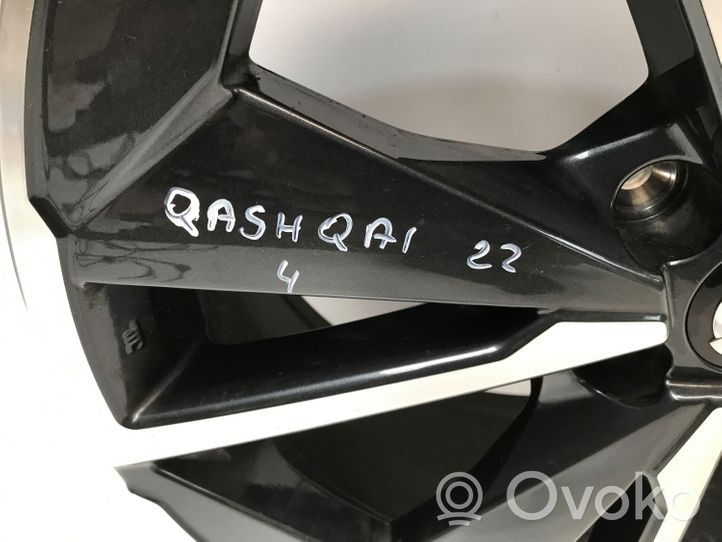 Nissan Qashqai J12 Cerchione in lega R19 6UA3A