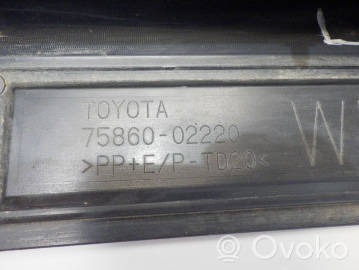 Suzuki Swace Sottoporta 75860-02220