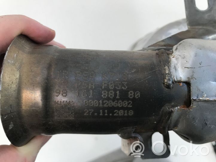 Opel Grandland X Filtre à particules catalyseur FAP / DPF 9816188180