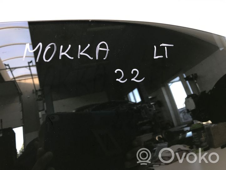 Opel Mokka B Vetro del finestrino della portiera posteriore 43R0012087