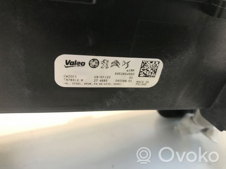 Opel Mokka B Jäähdyttimen lauhdutin (A/C) 9852854580