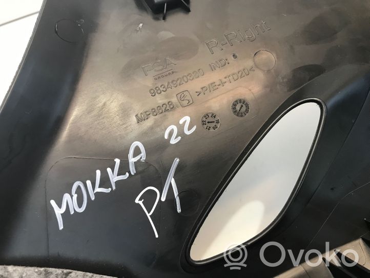 Opel Mokka B D-pilarin verhoilu (yläosa) 9834920380