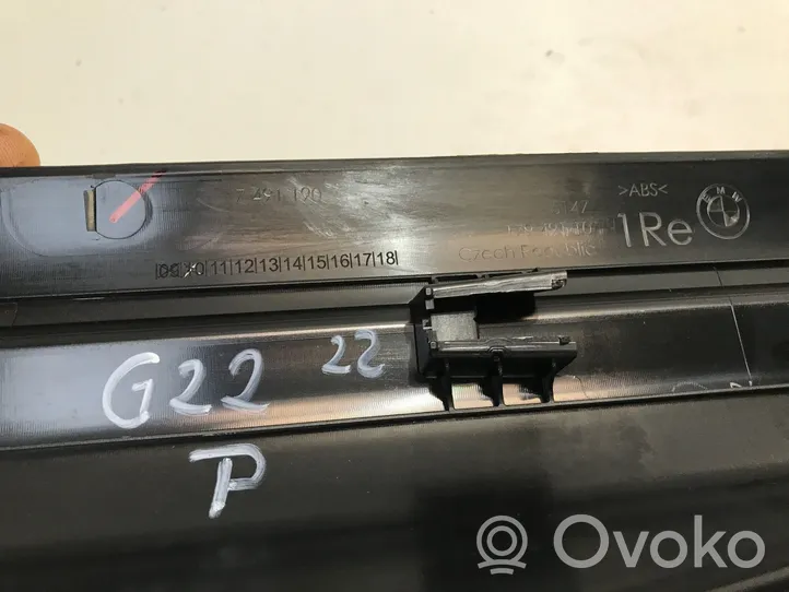 BMW 4 G22 G23 G24 G26 Priekinio slenksčio apdaila (išorinė) 7491190