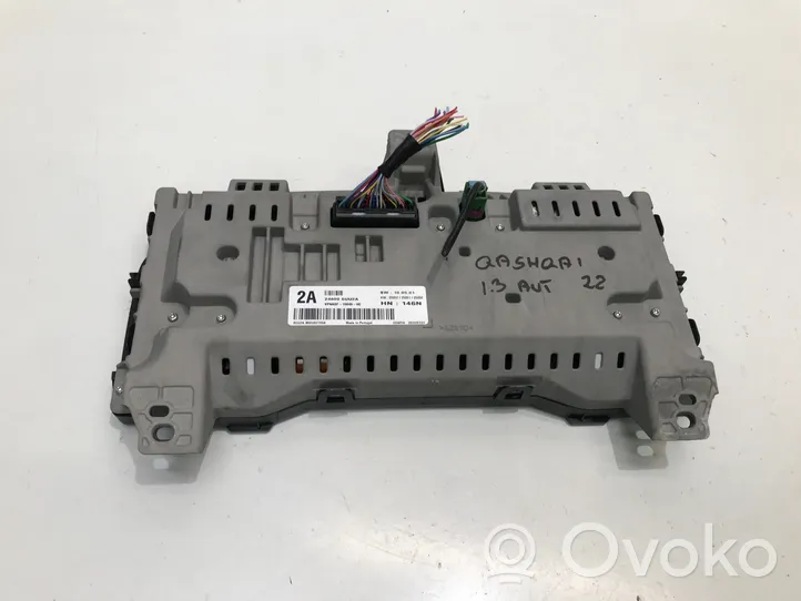 Nissan Qashqai J12 Compteur de vitesse tableau de bord 248096UU2A