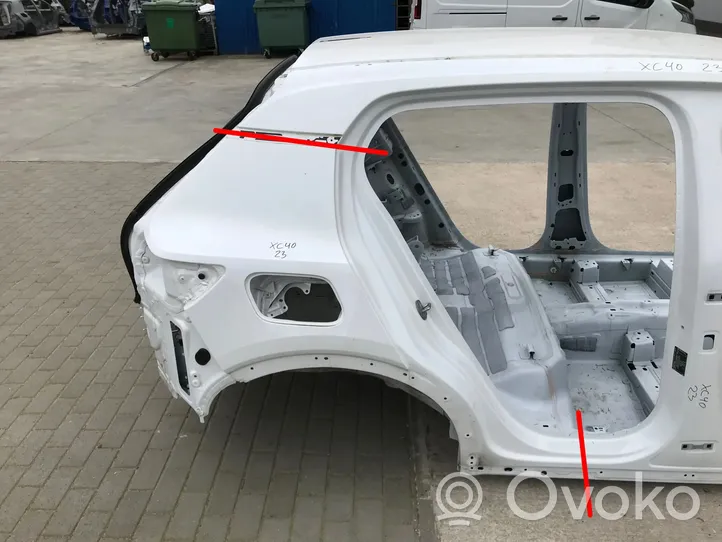 Volvo XC40 Galinis ketvirtis 