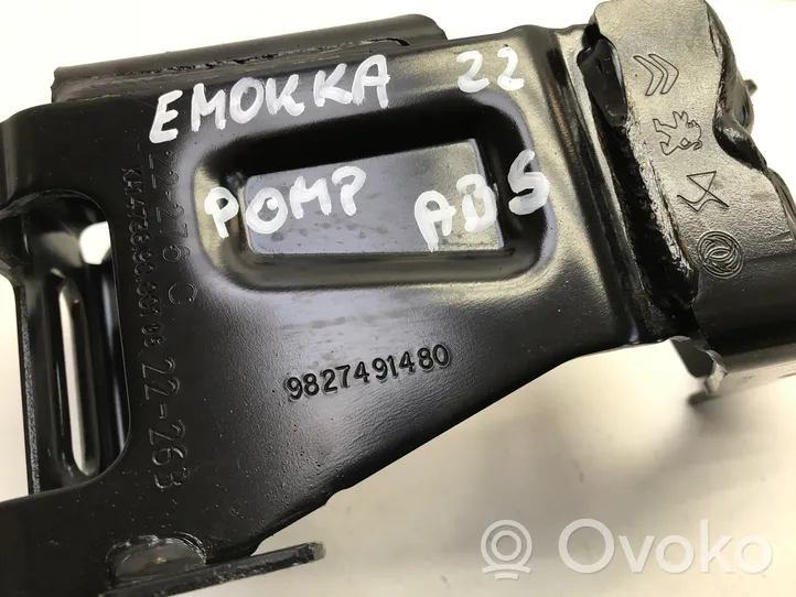 Opel Mokka B ABS-pumpun kiinnike 9827491480