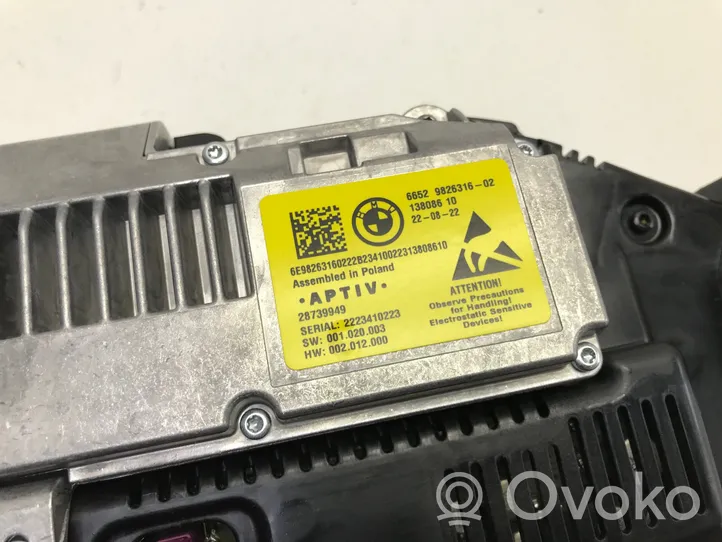 BMW iX3 G08 Tachimetro (quadro strumenti) 5A671B4