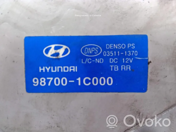 Hyundai Getz Takalasinpyyhkimen moottori 98700-1C000