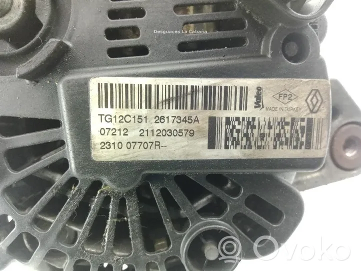 Dacia Duster Alternator 231007707R