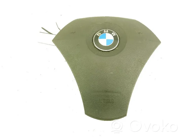 BMW 5 E60 E61 Крышка подушки безопасности рулевого колеса 607386000