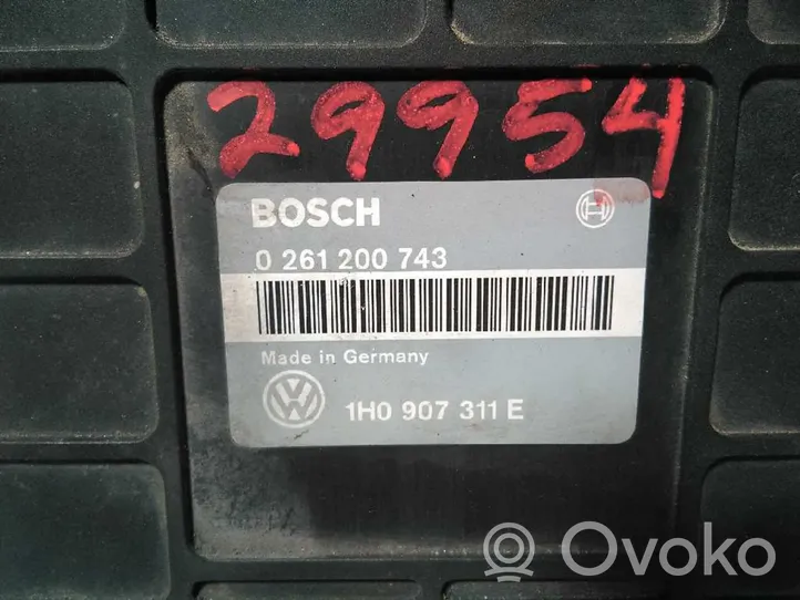 Volkswagen Vento Moottorin ohjainlaite/moduuli 1H0907311E