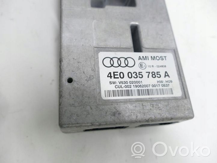 Audi S5 Inne komputery / moduły / sterowniki 4E0035785A