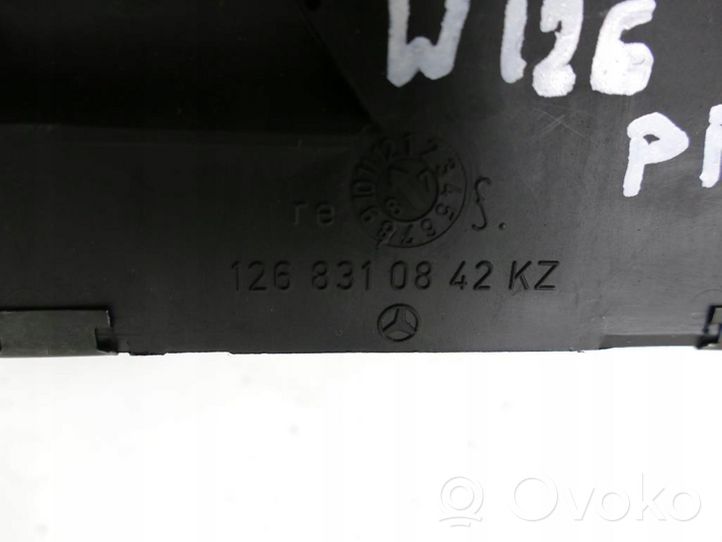 Mercedes-Benz S W126 Garniture, panneau de grille d'aération latérale 1268310842
