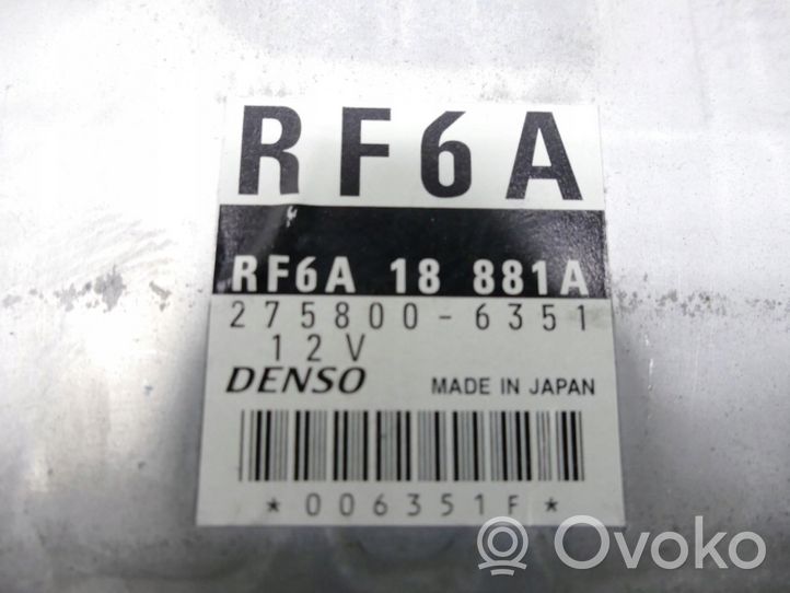 Mazda MPV II LW Calculateur moteur ECU RF6A18881A