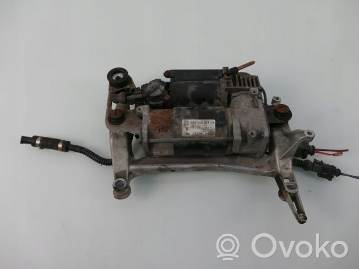 Porsche Cayenne (9PA) Compressore/pompa sospensioni pneumatiche 95535890102