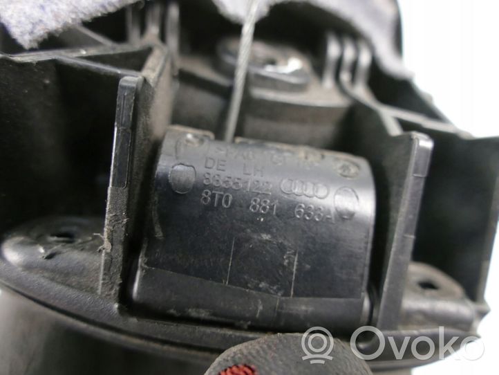 Audi A5 8T 8F Sėdynės nugaros atramos atlenkimo rankenėlė 8T0881633A