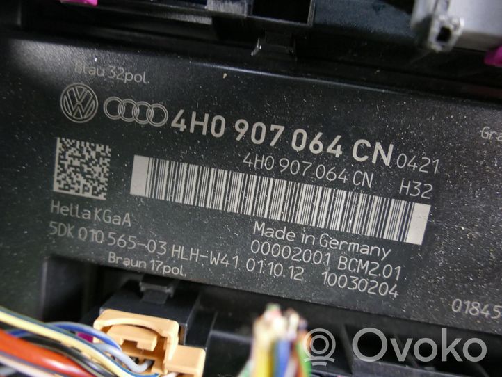 Audi A6 S6 C7 4G Modulo di controllo del corpo centrale 4H0907064CN