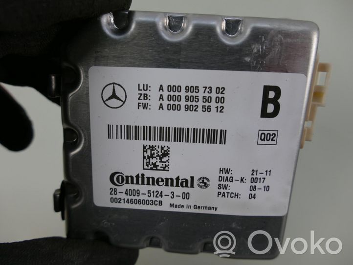 Mercedes-Benz C W204 Priekinio stiklo kamera A0009057302