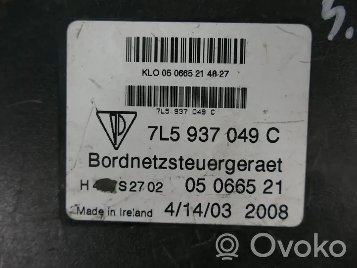 Porsche Cayenne (9PA) Modulo di controllo del corpo centrale 7L5937049C