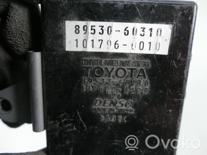 Toyota Land Cruiser (J120) Unité de commande, différentiel boîte de transfert 8953060310