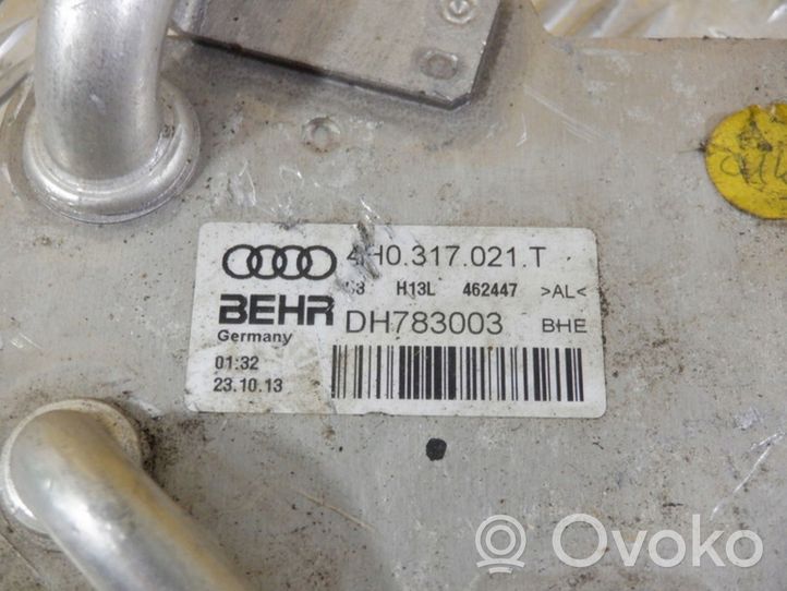 Audi A8 S8 D4 4H Chłodnica oleju skrzyni 4H0317021T