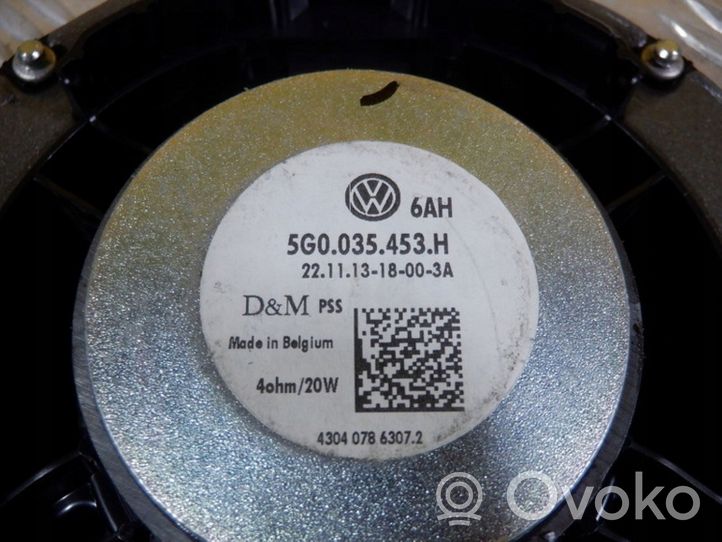 Volkswagen Golf VII Głośnik drzwi tylnych 5G0035453H