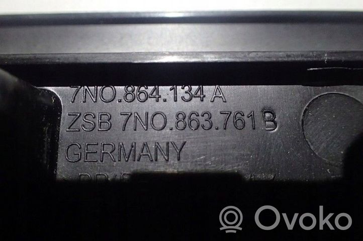 Volkswagen Sharan Consolle centrale del vano portaoggetti 7N0864134A