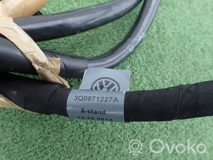 Volkswagen PASSAT B8 Cavo negativo messa a terra (batteria) 3Q0971227A