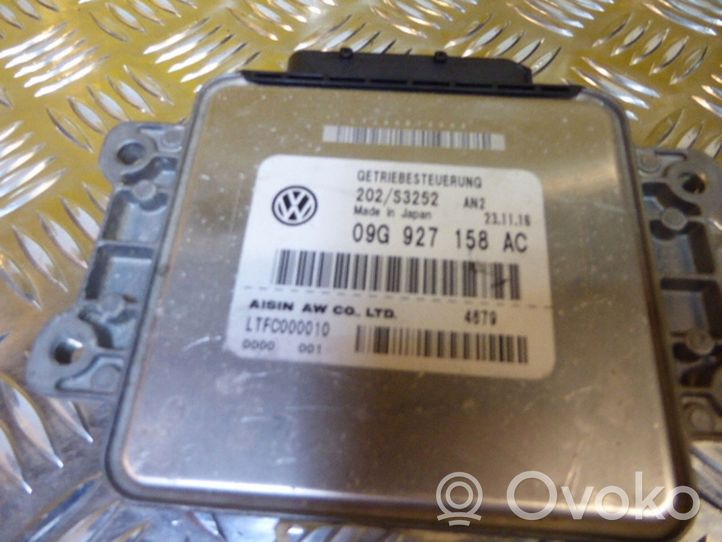 Volkswagen Beetle A5 Sterownik / Moduł skrzyni biegów 09G927158AC