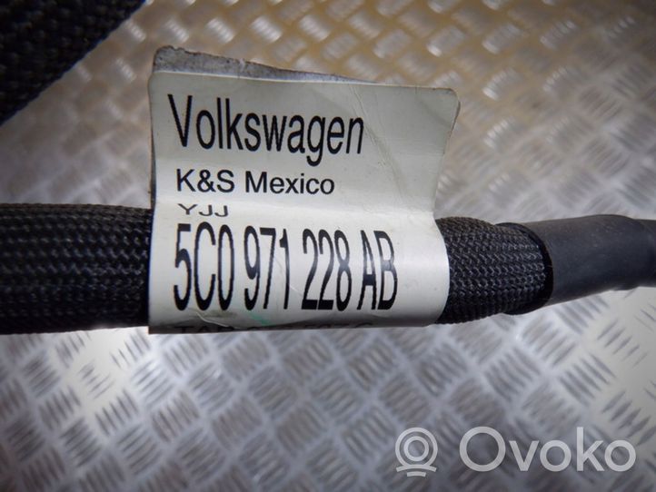 Volkswagen Beetle A5 Cavo negativo messa a terra (batteria) 5C0971228AB