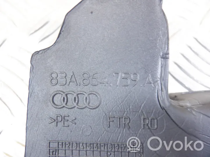 Audi Q3 F3 Lokasuojan vaahtomuovituki/tiiviste 83A864759A