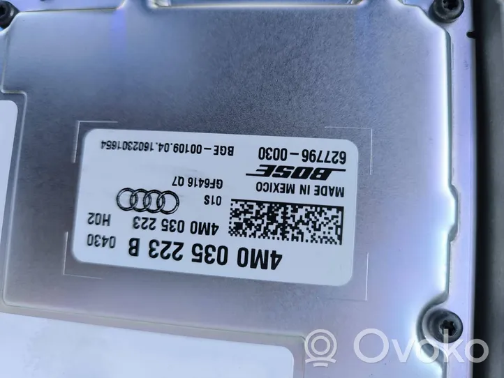Audi Q7 4M Amplificador de sonido 4M0035223B