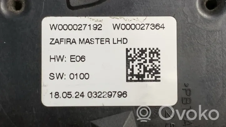 Opel Zafira C Wiper motor W000027364