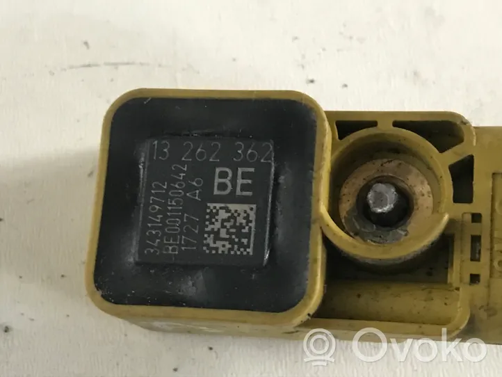 Opel Corsa D Airbag deployment crash/impact sensor 13262362