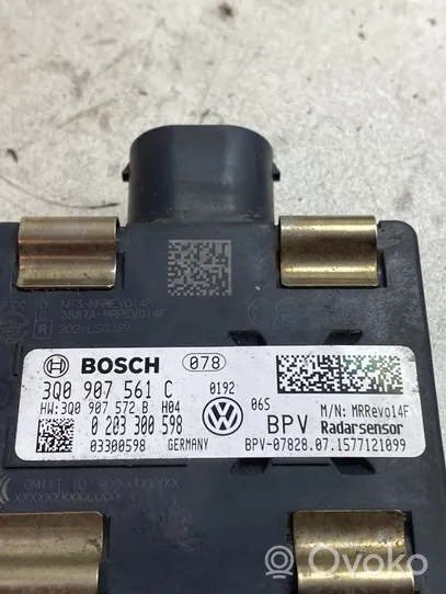 Volkswagen PASSAT B8 Capteur radar de distance 3Q0907561C