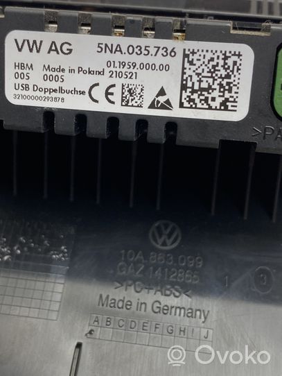Volkswagen ID.3 Gniazdo / Złącze USB 5NA035736