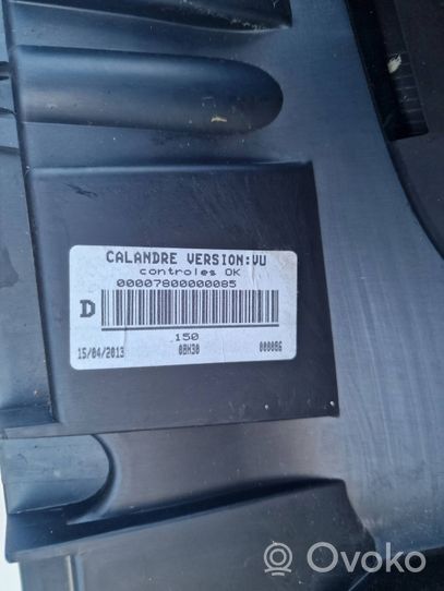 Renault Kangoo II Grille calandre supérieure de pare-chocs avant 00007800000085