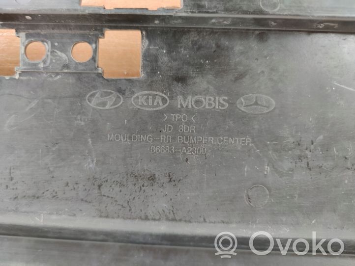 KIA Ceed Moulure inférieure de pare-chocs arrière 86683A2300