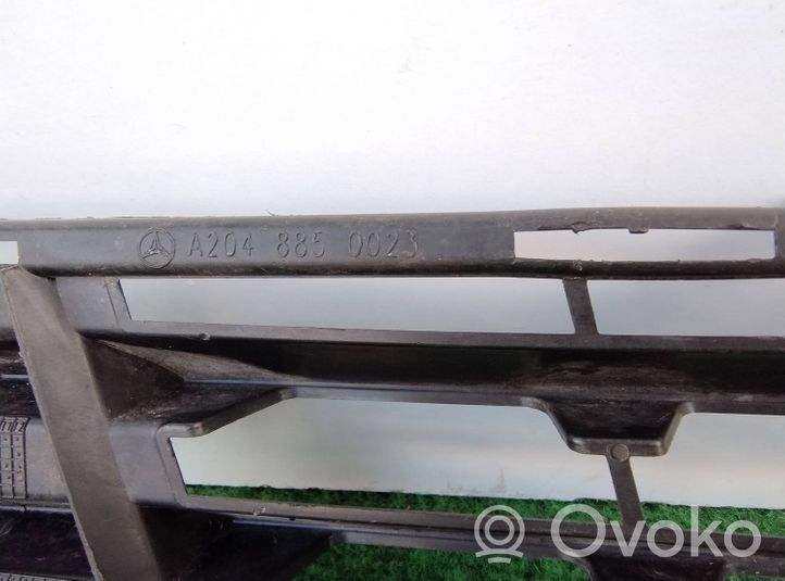 Mercedes-Benz C W204 Grille inférieure de pare-chocs avant A2048850023