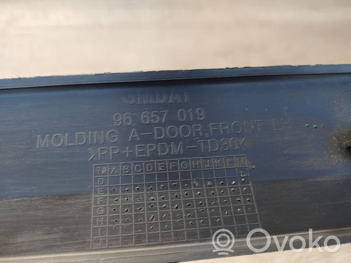 Chevrolet Matiz Listwa drzwi przednich 96657019
