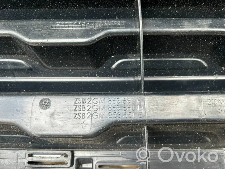 Volkswagen T-Cross Grotelės viršutinės 2GM853651C