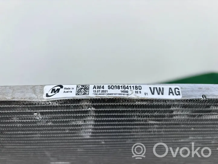 Volkswagen Golf VIII Jäähdyttimen lauhdutin (A/C) 5Q0816411BD