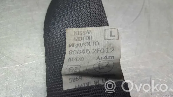 Nissan Primera Ceinture de sécurité arrière 888452F012
