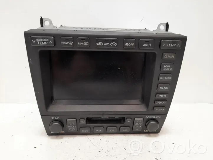 Lexus GS 300 400 430 Panel / Radioodtwarzacz CD/DVD/GPS 8611130220