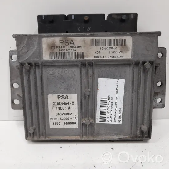 Citroen Xsara Motorsteuergerät/-modul 9646509880