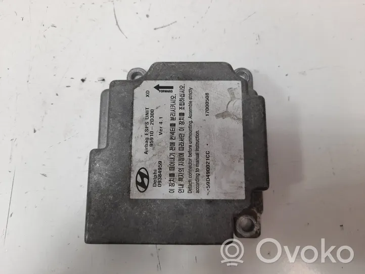 Hyundai Elantra Module de contrôle airbag 959102D300